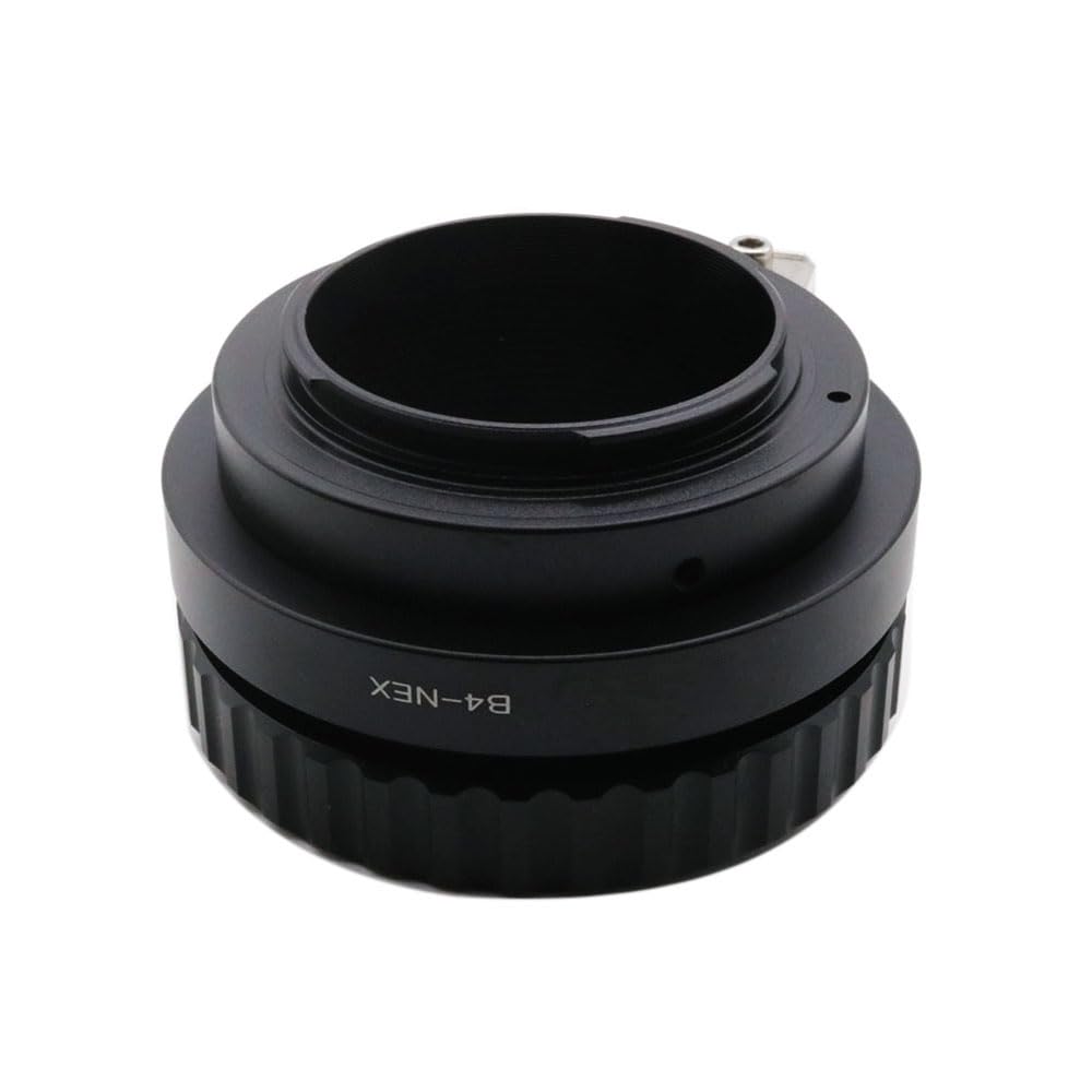 B4-NEX Objektivadapterring für B4 2/7.6 cm Mount Objektiv für NEX E-Mount Kamera Metall Dual Purpose Adapter Ring Manueller Fokus