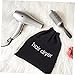 VICASKY 4pcs Hair Dryer Storage Bag Reusable Canvas Drawstring Pouches for Travel