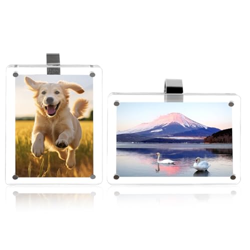 Koongloong�i�R�I���O���I���O�j �t�H�g�t���[�� �A�N���� �`�F�L �t�B���� instax mini �}�O�l�b�g �ʐ^ �u���b�N�^ �ʐ^���� ���� ���c�u�����p 90mm*60mm 2����