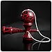 Produktbild PRECORN Kendama Geschicklichkeitsspiel mit schwarz/roter Kugel Holzspielzeug Holz-Kugelfangspiel Japanisches Geschicklichkeitsspiel Spielzeug von der Marke