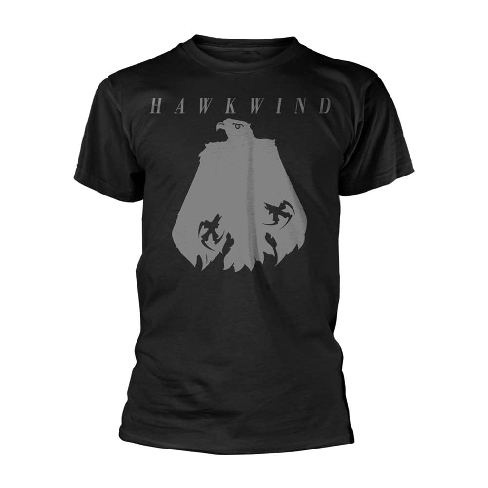 Hawkwind Men's Eagle T-Shirt Black S (Licensed Music)