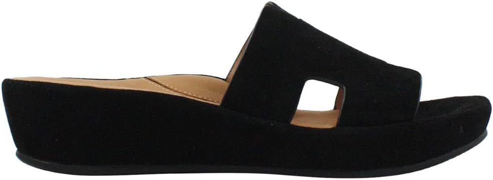 L'Amour des Pieds Catiana Black Suede 8 M