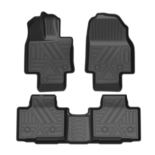 Tapis de sol voiture Toyota Highlander 2022 LHD 5 places sur mesure imperméable