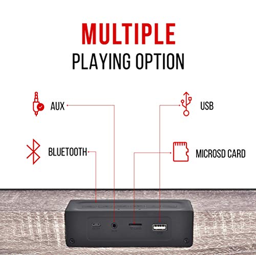 Image of Pebble Basswoods Heavy Bass 16W Bluetooth Speaker