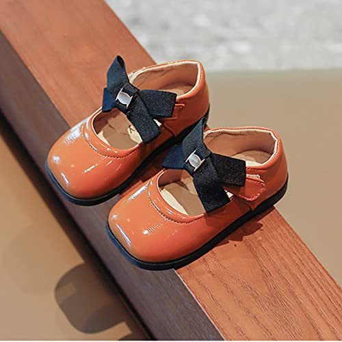 Fashion Four Seasons Children Casual Shoes Flat Bottom Lightweight Solid Color Bow Square Toe Youth Snow Boots2