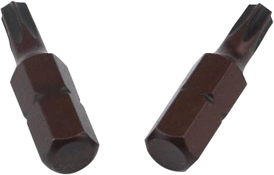 Antrader T20 Torx Impact Screw Driver Bits Magnetic Torx Screwdriver Bits 1" Length 1/4" Hex Shank 12 Pcs