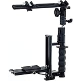 ALZO Flip Flash Bracket, Versatile Fast Action Camera Bracket for All DSLR Cameras with Quick Release Mount, Including Canon, Nikon, Sony
