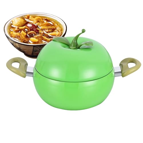 Cazuela que cocina olla, olla con tapa,Olla de inducción de frutas | Sartén de ollas profundas antiadherente, cocina de inducción multiusos para cocina o restaurante domest