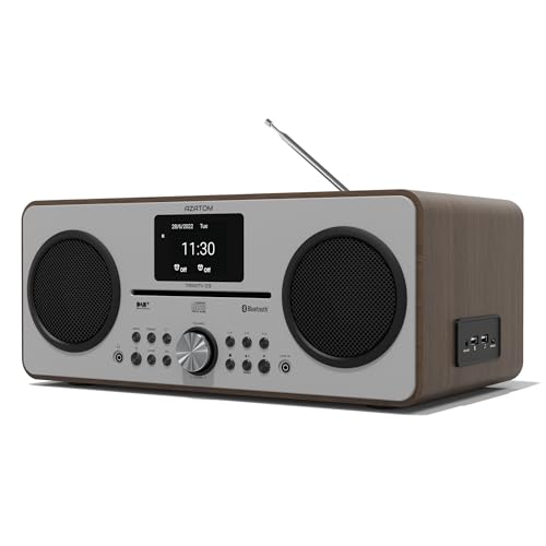 DAB/DAB+ & FM Digital Radio with CD Player | Bluetooth & USB MP3