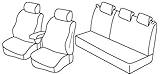 Array Set Coprisedili Superior - Nocciola - Dacia Logan Mcv 5p (no Ambiance, No Laureate)