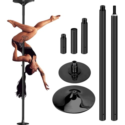 Strip Poles for Home - Portable Pole Stripping Pole with Extension | Dance Pole Kit, 45mm Exercise Pole for Clubs, Parties, Home, Exercise Club Pub Bedroom