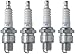 Produktbild NGK 3922 4 Stück Zündkerzen (BR6HS)