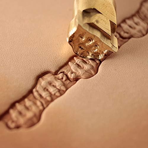DandS ltd Leather Stamp Tool, Punch Fist, Professional Steel Craft Tool for Leatherworking, Embossing, Carving & Stamping Leather Projects, Belts, Wallets & DIY Projects, Compatible with Mallet, #405