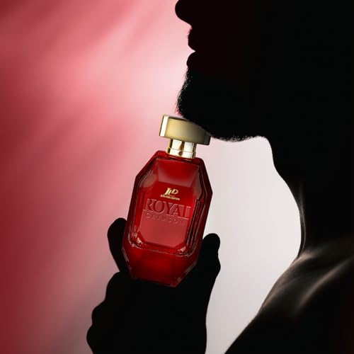 Image of Jean Paul Dupont (JPD) Royal Crimson - Long Lasting Perfume for Men - with Spicy, Floral and Woody notes - Eau de Toilette 100ml