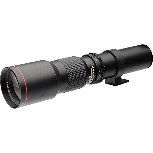 Super-Powered 500mm/1000mm f/8.0 Telephoto Lens (Black) with 2X Professional Multiplier for Nikon Digital SLR Cameras and Deluxe Accessory Bundle with Xpix Cleaning Kit - Thumbnail 7