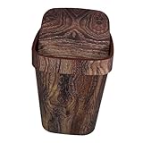 Poubelle de ferme pour salle de bain : conçue pour durer, cette poubelle est facile à nettoyer, garantissant une utilisation pratique et conservant son au fil , poubelle ronde en