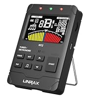 Accordatore Strumenti Musicali SHOWERORO Accordatore Cromatico 13 Tonalità - Per Chitarra, Violino E Basso - Leggero E Portatile Tuner 13 Tonalità