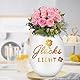 Windlicht aus Glas Glückslicht, Geschenke für Frauen, Teelichthalter mit Gravur, Geschenke für Geburtstag Lehrerin Kollegen Freundin, Windlicht Personalisiert Geschenk für Freundin Frauen (XYzg)