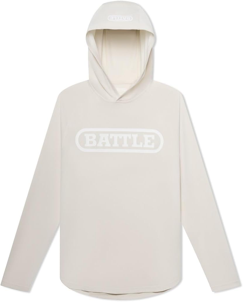 Battle Sports Light Action Workout Hoodie - Long Sleeve Athletic Hoodie