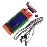 2004 LCD Smart Controller Display avec encodeur rotatif et lecteur de carte SD pour imprimante 3D Accessoire compatible avec les cartes Reprap RAMPS 1.4/1.5, fonctionnement autonome pour une