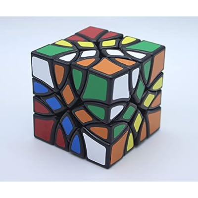 Willking Dinosaur Magic Cube 4X4 Curvy Copter Puzzle Cube Educational Toys
