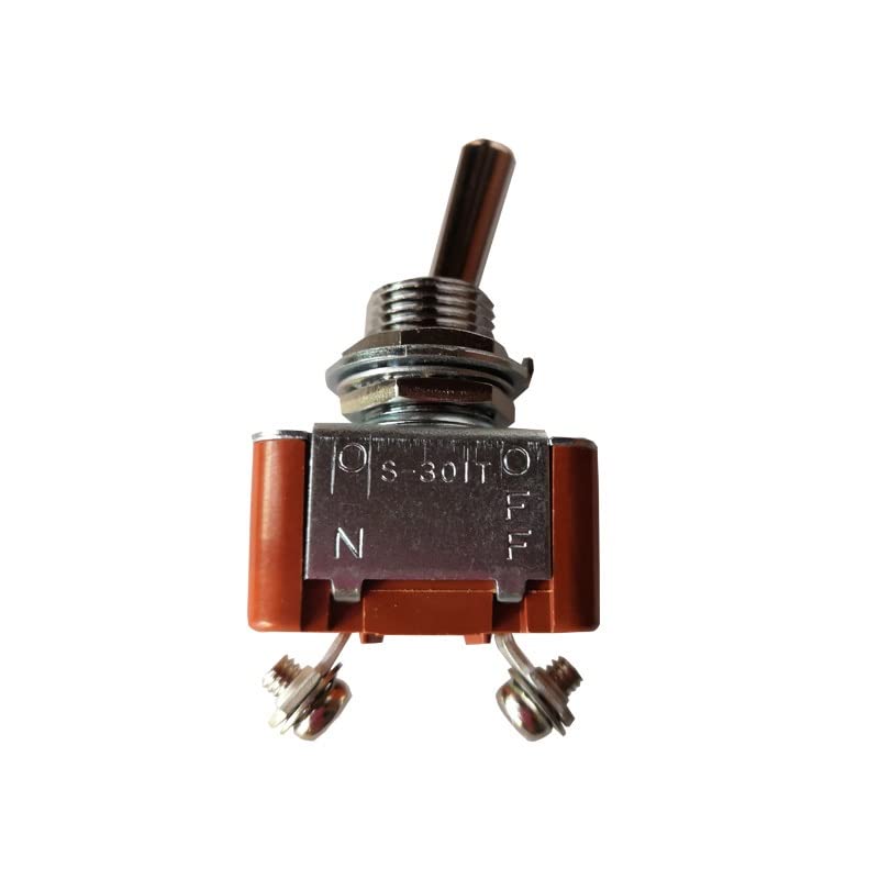 Interrupteur S-301T S301T 2 positions pour restauration d'appareils et bricolage