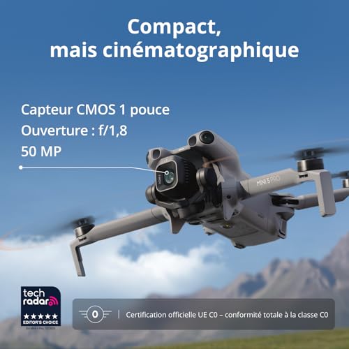 DJI Mini 5 Pro avec RC N3 - vue 9