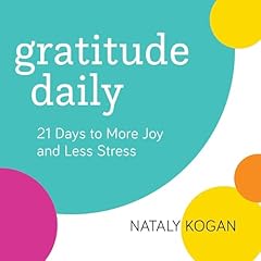 Gratitude Daily Audiolibro Por Nataly Kogan arte de portada