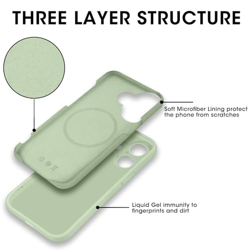 Coque iPhone 16 fleur compatible MagSafe avec protection caméra - 3