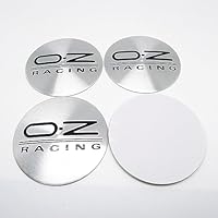 TRFAN 4 Pièces Auto Cache Moyeux Pour OZ Racing 75mm Centre De Jante Roue Caps Accessoires,M