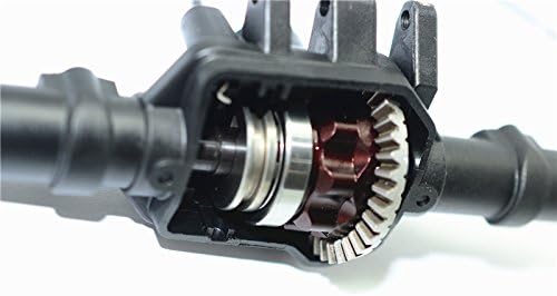 Miniatura 3 de GPM para TRAXXAS-110 TRX4 Defender Trail Crawler diferencial delantero y trasero de aluminio CARRIER-5 piezas (naranja)