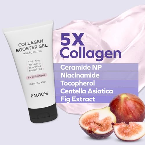 Baloom Collagen Booster Gel Serum For Korean Skin Care & Microcurrent Face Massagers, Filled With Collagen Capsules, Hydrating & Nourishing & Revitalizing Facial Gel For Skin Care 3.38 Fl Oz thumb #3