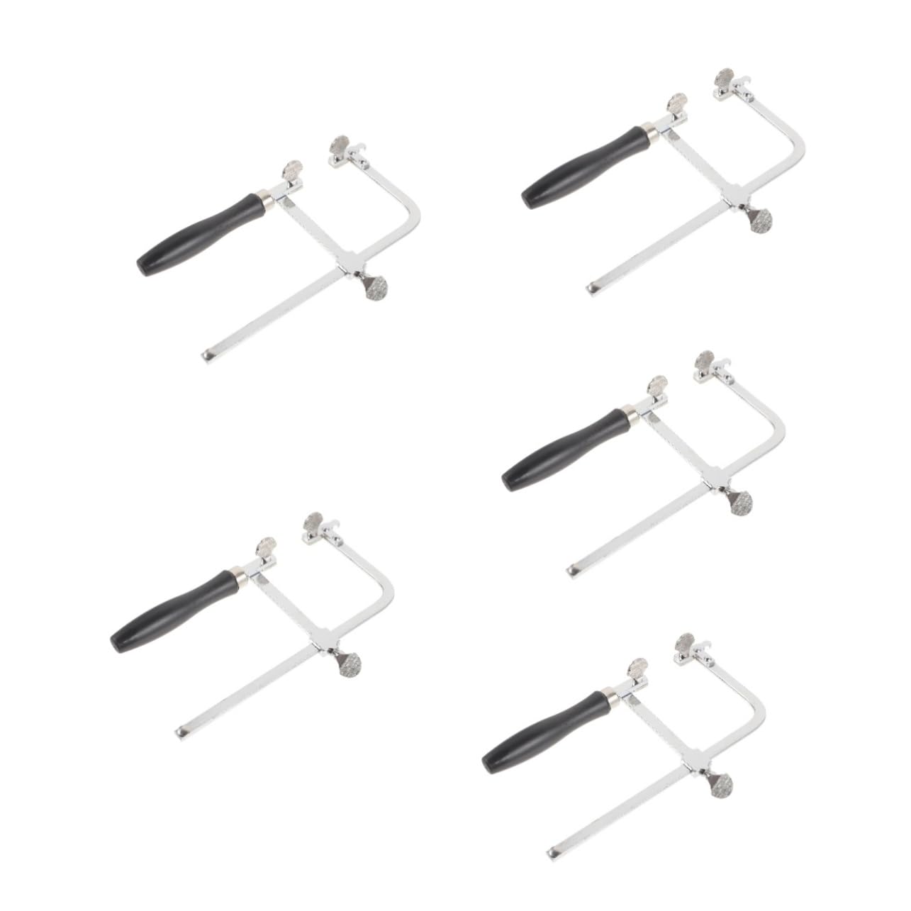 Gadpiparty 5 Pièces Scie à Main U pour Bijouterie Outil Stable pour Fabrication de Travail Du