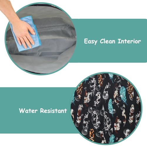 Image of NGIL Medium Top Zipper Closure Canvas Tote Bag with Attached Matching Coin Purse For Moms and Nurses