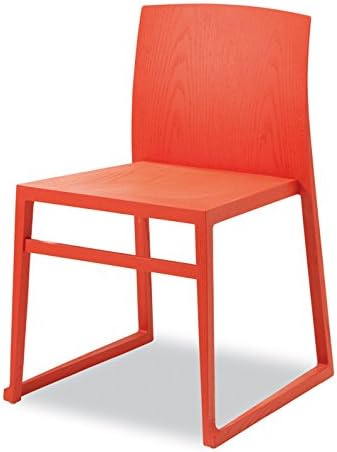 Adal W3001-10RR Stacking Chair, Monica (Red)