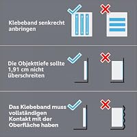 Art3d Doppelseitiges Klebeband, 3 Meter – Ansicht 8