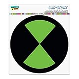Ben 10 Logo Automotive Car Window Locker Circle Bumper Sticker