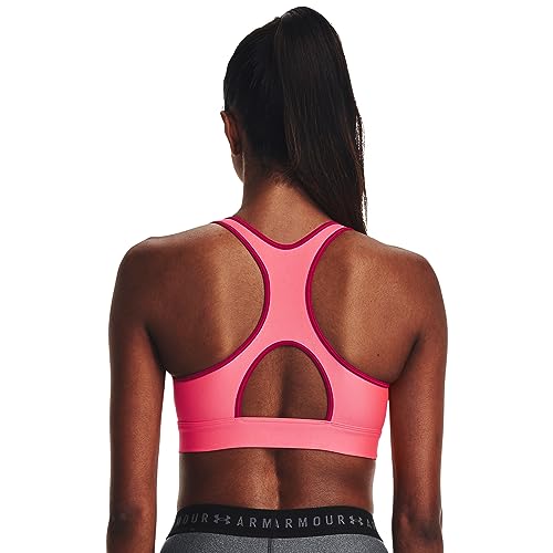 Image of Under Armour Women's Armour Mid Heathered Sports Bra