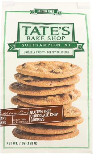 Tate's Bake Shop Gluten Free Cookies Chocolate Chip -- 7