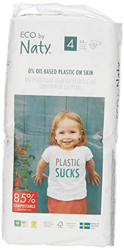 Pañal T4 Naty 7-18 kg, 44 ud