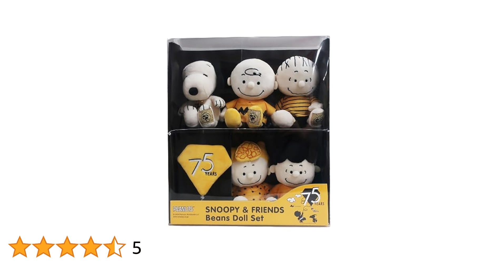 SNOOPY & FRIENDS ビーンズドールセット Japan Peanuts Soft Bean Doll 6pcs Set - Snoopy & Friends