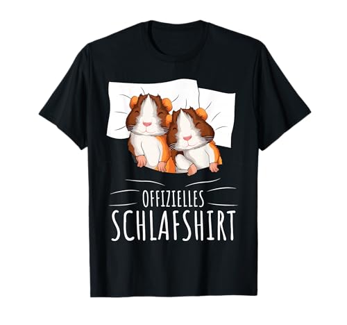 Meerschweinchen Offizielles Schlafshirt T-Shirt
