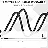 sourcing map Lavalier Lapel Microphone, Mini XLR 3 Pin TA3F Plug Condenser Collar Microphone 1m Wired Unidirectional Condense Mini Lapel Mic for Presenters Musicians Actors #1