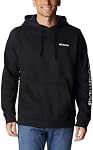 Columbia Men's Trek Hoodie, Black/CSC Sleeve Logo, X-Large