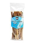 Sitka Farms Premium 12” Bully Sticks XL Jumbo Long Lasting for Aggressive Chewers All Natural/Healthy Teeth and Gums/Sourced from Free Range Grass Fed for Medium and Large Dogs (6 Pack)