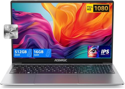 Generico PC Portatile Computer Portatile Notebook 15.6 Pollici 16GB RAM