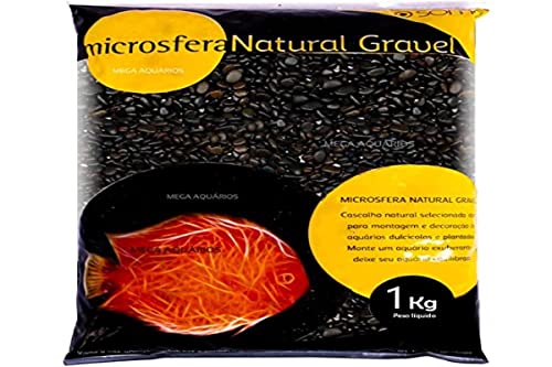 SOMA - Substrato Microsfera Natural Gravel Pebble Black (3-5mm) - 1kg