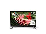 televisor de 20 pulgadas lcd SMART TV Android: Procesador: Cortex 7 Dual Core 1.3G Gráfica: Mali 400MP2 Sistema operativo: Android 4.4.4 Memoria: RAM DDR3 512Mb, Almacenamiento: NAND FLASH 4GB. Conectividad: WIFI Integrado 802.11 b/g/n y Ethernet 10/100Mpbs