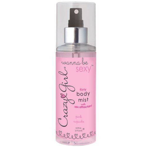 Crazy girl body mist - cupcake 6 oz (Package Of 4)