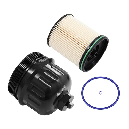 Billet Fuel Filter Housing Cap Compatible with 2017-2019 Chevy/GMC 6.6L L5P Duramax Diesel 134001 2500HD 3500HD (with TP1015 fuel filter) - Thumbnail 2